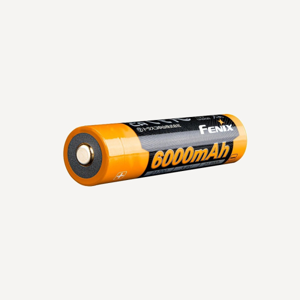 Аккумулятор 21700 Fenix ARB-L21-6000 (Li-Ion 3,6V*6000mAh=21,6Wh)